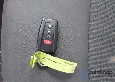 2022 Toyota Rav4 Hybrid Se из США, поврежденный, VIN 4T3T6RFV0NU086867